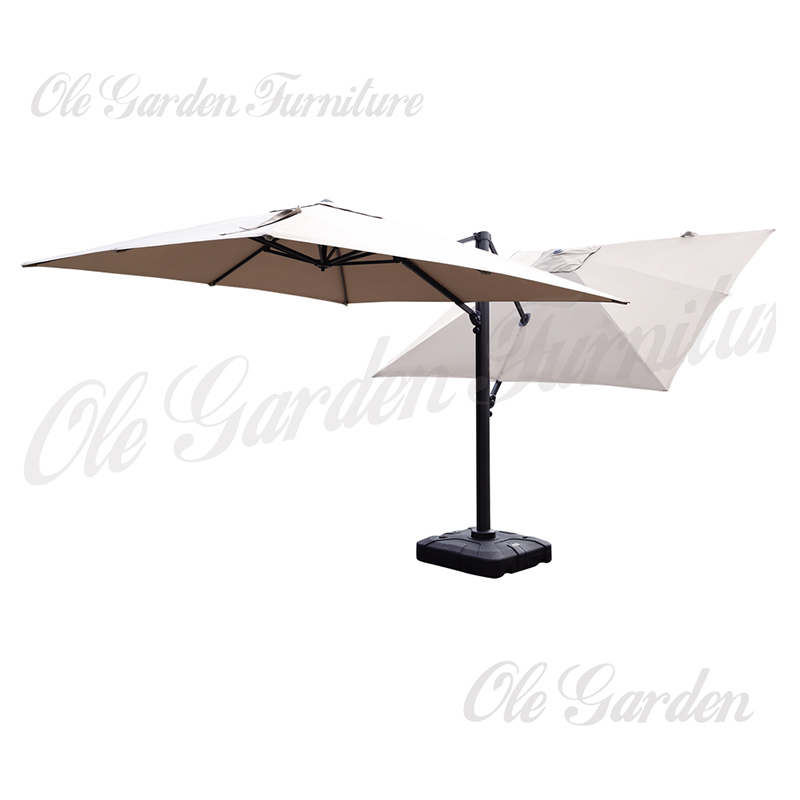 GMB-01 Garden Outdoor Two Heads Roman Umbrella
